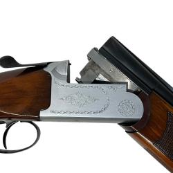 Fusil superpos&eacute; SABATTI calibre 12/70 canon 71cm, mise &agrave; prix 1�, occasion REF 7