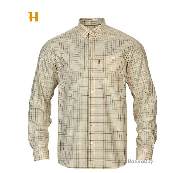 Soldes 2026 - Harkila Chemise Portfield L/S Shirt : Grape Leaf