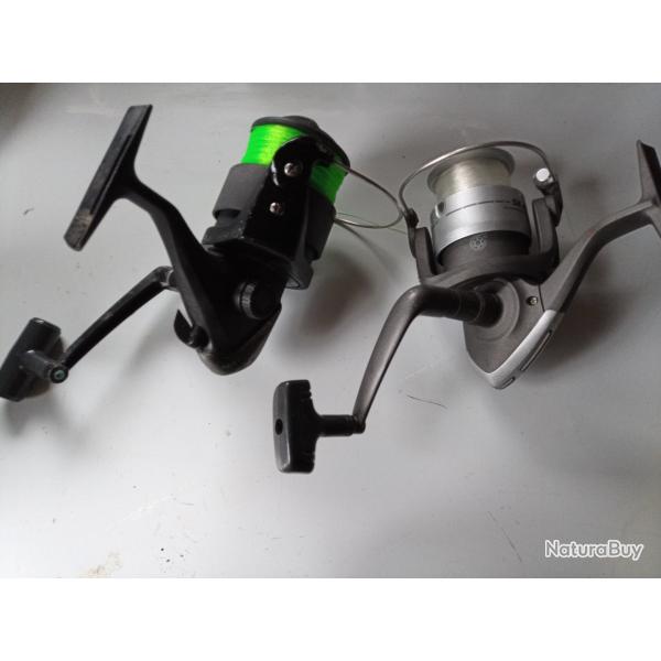 Deux moulinet de p�che Mer ou carnassier daiwa AC5000 et caperlan sea 50
