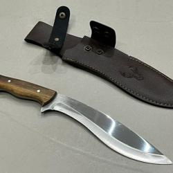 Couteau Forg&eacute; LLF bolo 33cm- Acier X46Cr13 ench&egrave;re