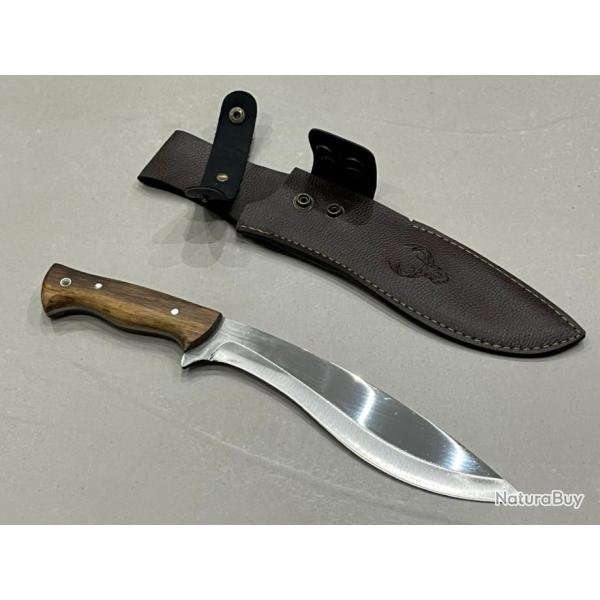 Couteau Forg� LLF bolo 33cm- Acier X46Cr13 ench�re