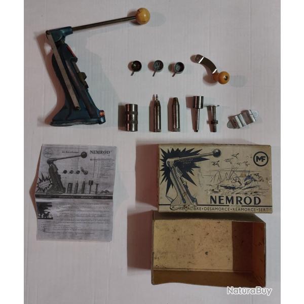 Sertisseur recalibreur amorceur desamorceur NEMROD