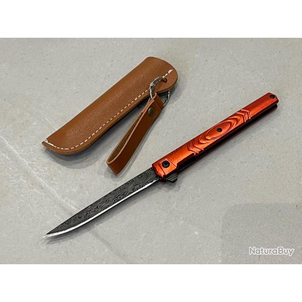 Stiletto lame M390 - Ouverture assist�e ench�re