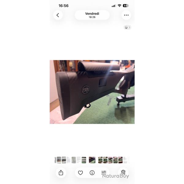 Crosse carbone, F. B. T. Franchi  horizon. Calibre 308.W