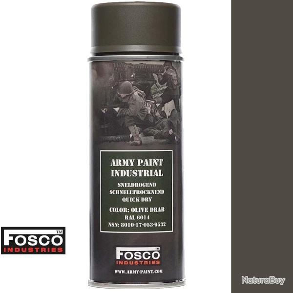 Bombes peintures militaire OLIVE DRAB RAL 6014