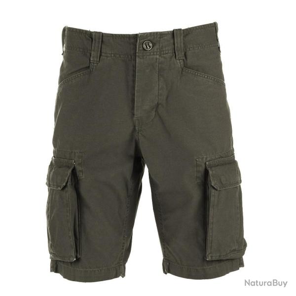 Cargo shorts stonewashed Green