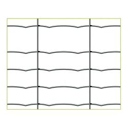 Grillage rigide soud&eacute; galvanis&eacute;, rempart lourd