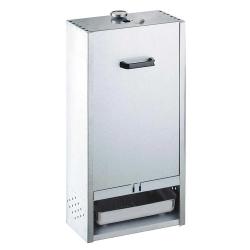 Fumoir viande et poisson H75 cm acier aluminis&eacute; porte coulissante