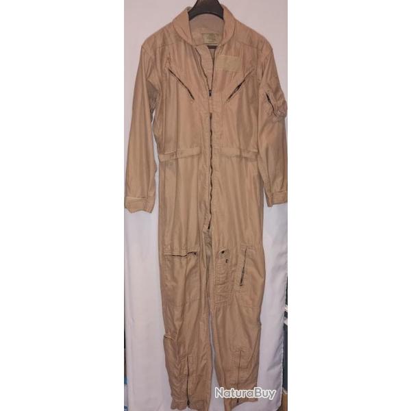 Combinaison pilote US Air Force toile sable �t� 42R