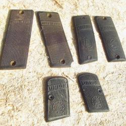 LOT DE 20 PAIRES DE PLAQUETTES EBONITE POUR P.A.