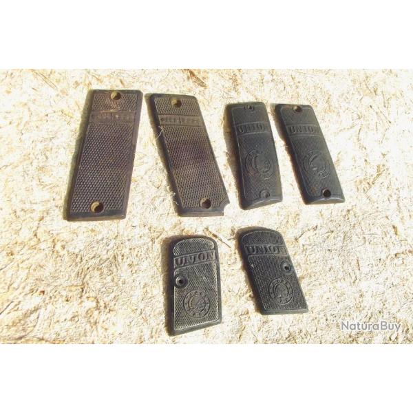 LOT DE 20 PAIRES DE PLAQUETTES EBONITE POUR P.A.