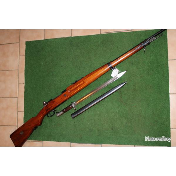 Mauser Perse mod�le 98/29 + ba�onnette monomatricule