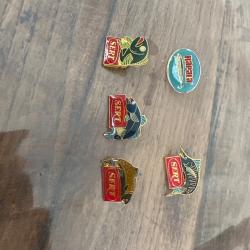 Lot de 5 pin's