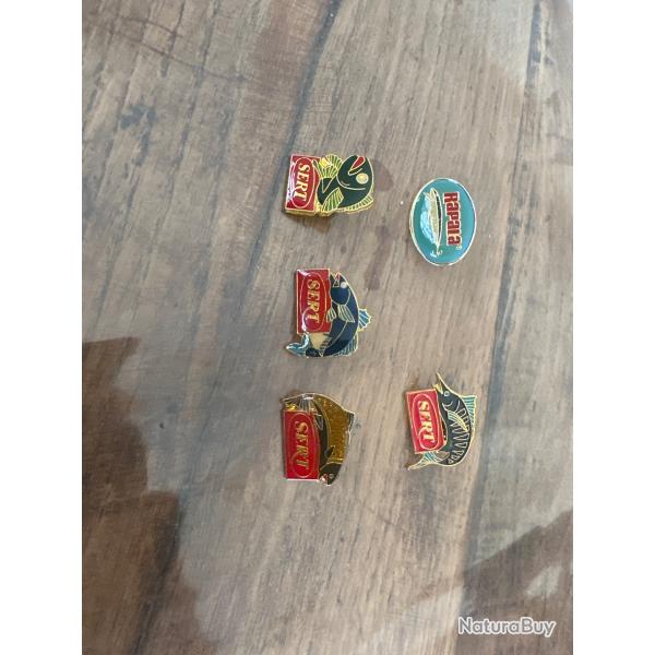 Lot de 5 pin's