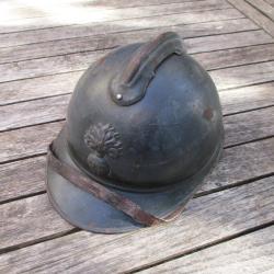 casque  adrian ww1 infanterie bleu horizon