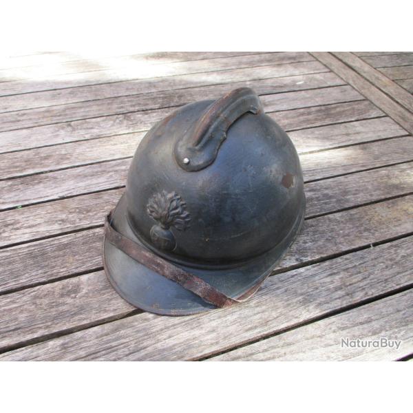 casque  adrian ww1 infanterie bleu horizon