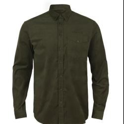 Soldes 2026 - Harkila Chemise Kaldford Corduroy Shirt : Willow Green