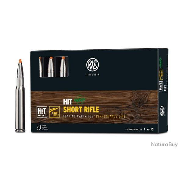 RWS .30-06 10,7g 165GR SHORT RIFLE HIT SANS PLOMB BTE20