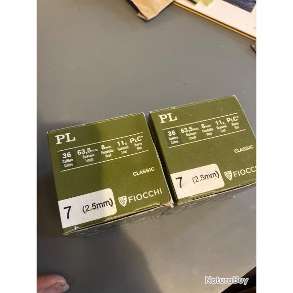 2 bo�tes cartouches 410/63,5 Fiocchi pb 7