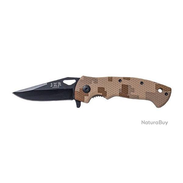 Couteau pliant JKR Camouflage militaire