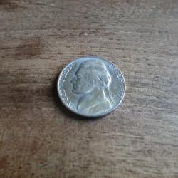 monnaie &eacute;tats unis five cts 1977