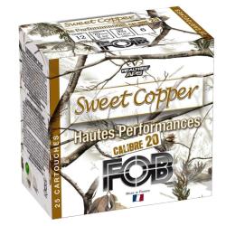 Cartouches de chasse FOB Sweet Cooper - Cal.20/70 - Par 1 / 29 g / 5 cuivr&eacute;