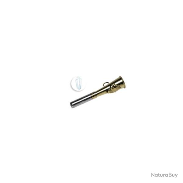 Corne d'appel Januel en Laiton d�cor sanglier - 12 cm / Standard