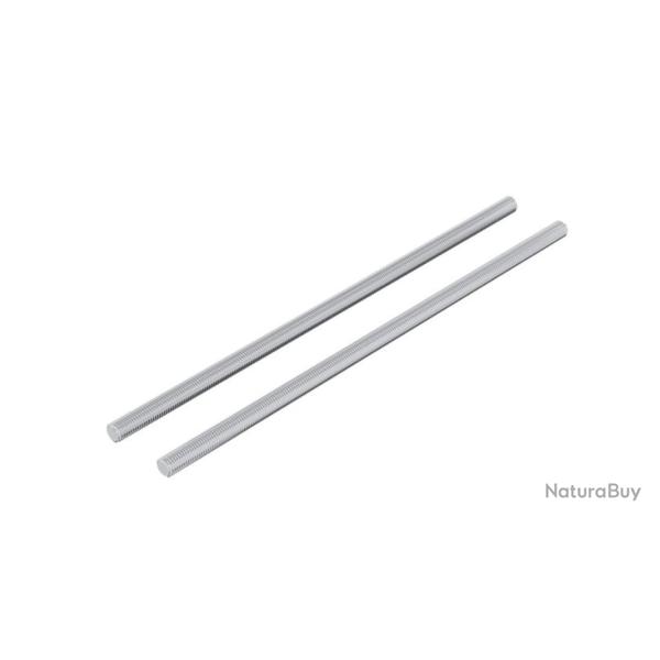 Tige filet�e acier argent� 6x170 mm r�sistante anticorrosion