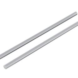 Tige filet&eacute;e acier argent&eacute; 6x135 mm robuste anticorrosion