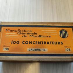 Boite 100 concentrateurs, Cal 16