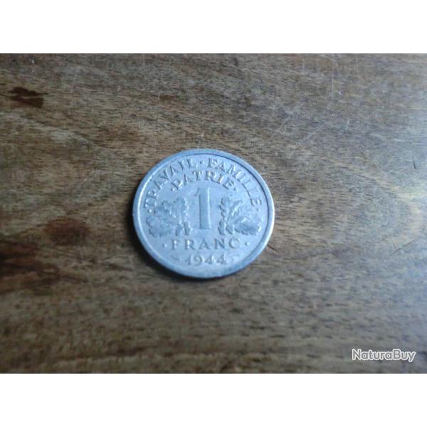 monnaie 1 francs 1944