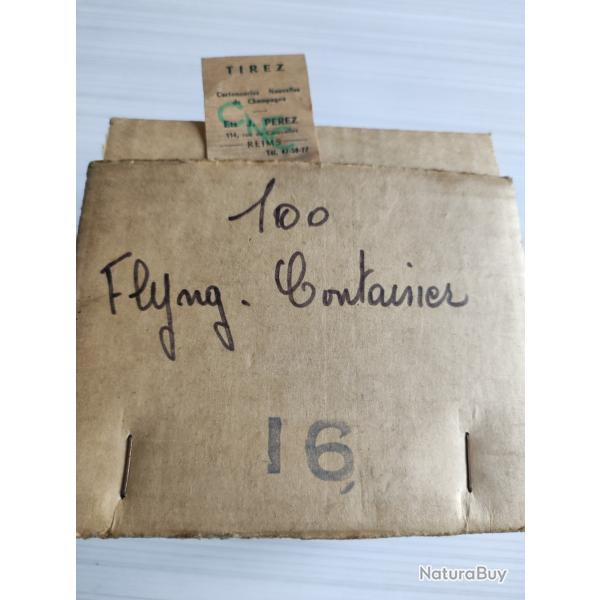 Boite 100 Flying Container Americain, Cal 16