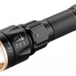 Lampe Tactique rechargeable NUM'AXES 3 Led Blanche-Rouge-Verte