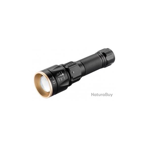 Lampe Tactique rechargeable NUM'AXES 3 Led Blanche-Rouge-Verte