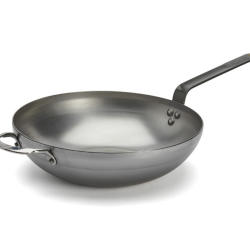 De Buyer 5617.32 Wok bomb&eacute; en acier
