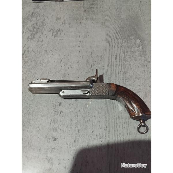 Pistolet � broche avec ba�onnette
