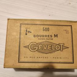 Boite de 500 Bourres M, Cal 16