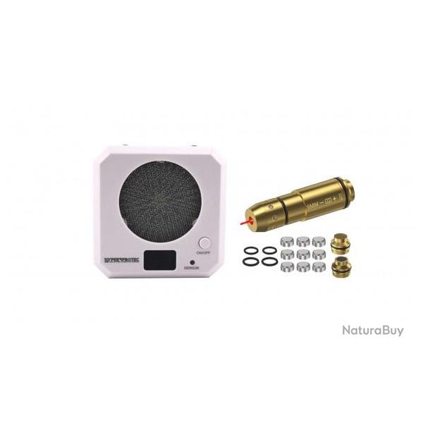 Pack Cible d'entra�nement + Laser 9 mm