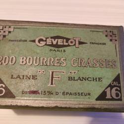 Boite de 50 Bourres Grasses, Cal 16
