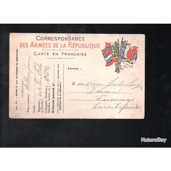 correspondance des arm�es de la r�publique , correspondance militaire 1916,  14-18