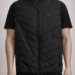 Doudounes sans manches chauffante noir