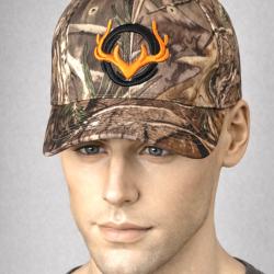 Casquette camouflage vert