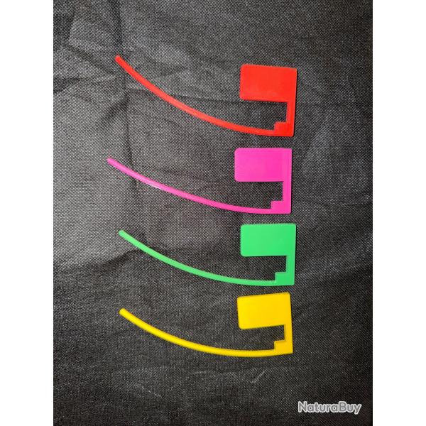 Drapeau chambre vide standard ou plus fin pour le 22LR