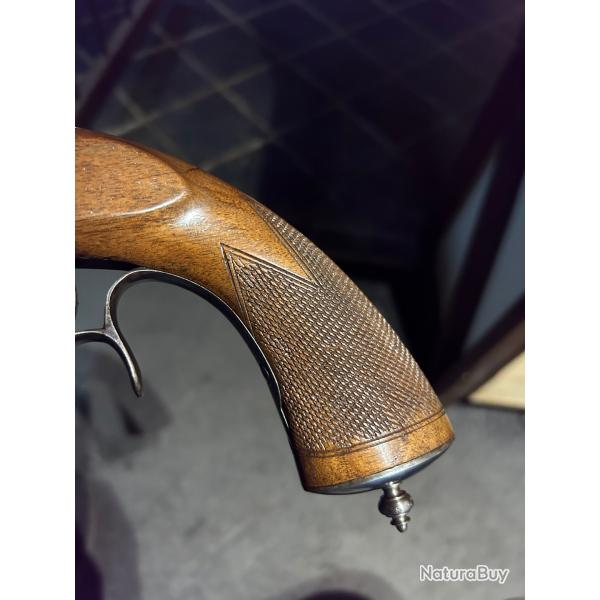 Magnifique pistolet de tir Flobert 6 mm de collection. Qualit� et �tat exceptionnels. Cat. D