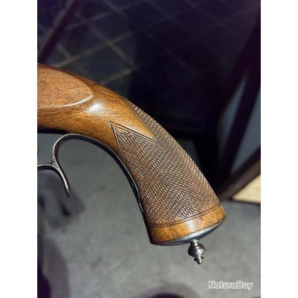 Magnifique pistolet de tir Flobert 6 mm de collection. Qualit� et �tat exceptionnels. Cat. D