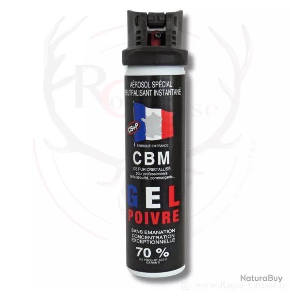 Bombe gel RED PEPPER capot clapet 75ML CBM