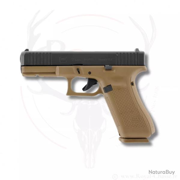 Pistolet GLOCK 17 GEN5 Cal.9 mm PAK coyote GLOCK