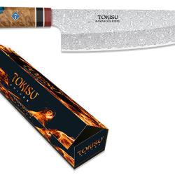 Couteau cuisine gyuto damas lame de 21.50 cm &laquo; TOKISU &raquo;