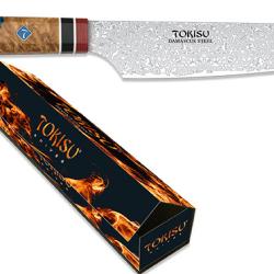 Couteau cuisine small gyuto damas lame de 19.50 cm &laquo; TOKISU &raquo;