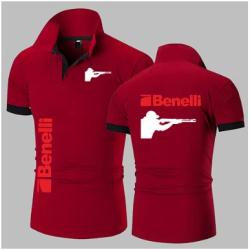 Polo BENELLI rouge - LIVRAISON GRATUITE
